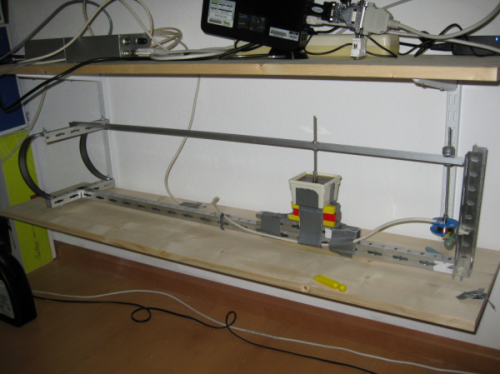 picture of the self-build seismometer